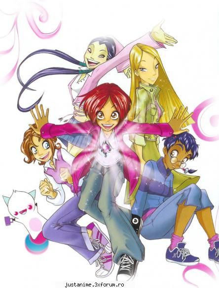 w.i.t.c.h. este un serial de desene animate, produs de disney, după o serie de benzi desenate